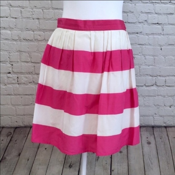 Pink Tartan Dresses & Skirts - NWT Pink Tartan Striped Circle Skirt. Size 8